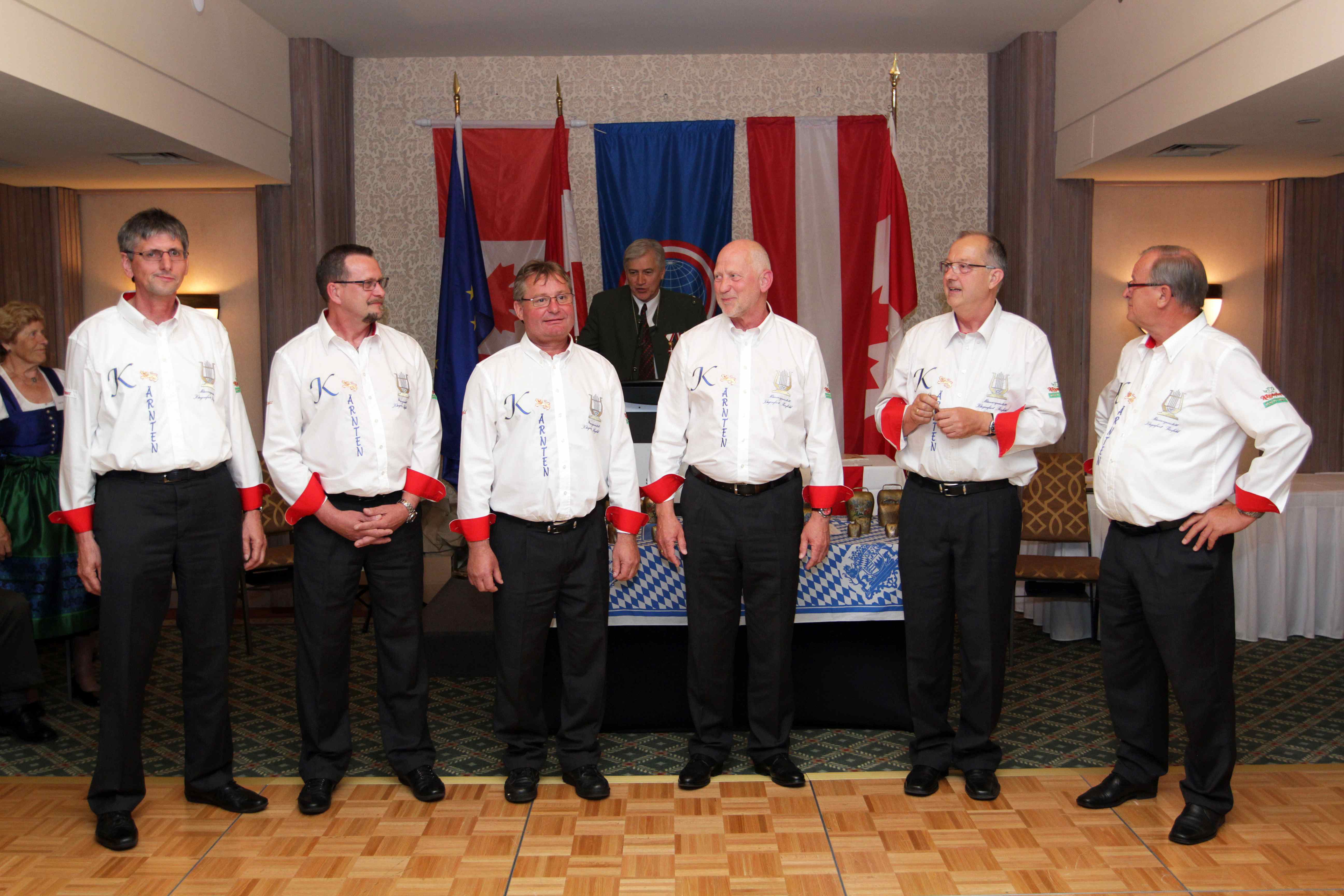 The Männerquintett Klagenfurt-Ponfeld (Klagenfurt-Ponfeld Male Quintet)